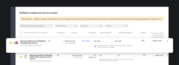 Яндекс Маркет запускает автоучастие в бестселлерах Яндекс Маркет запускает автоучастие в бестселлерах