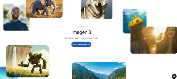 Google представил усовершенствованный генератор изображений Imagen 3 Google представил усовершенствованный генератор изображений Imagen 3