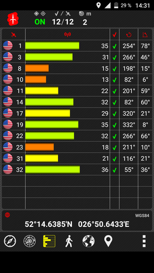ГЛОНАСС отсутствует