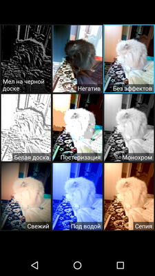 Режимы камеры