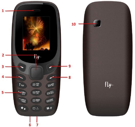 Телефон Fly FF182