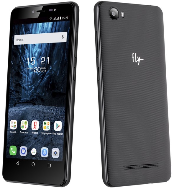 Чёрный Fly Life Mega